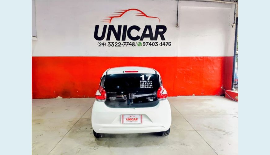 FIAT FIAT MOBI FLEX MANUAL 4P - BRANCO - 2017 Foto 4 (Grande)