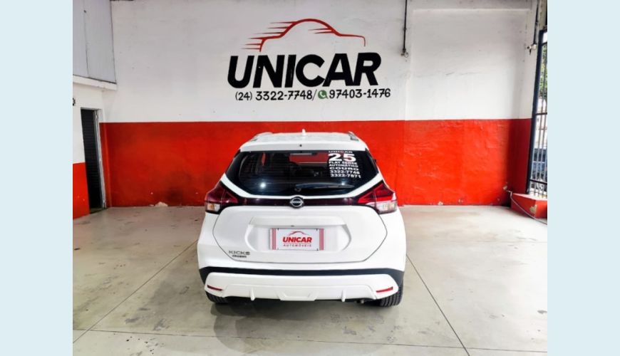 NISSAN KICKS PLAY FLEX AUT. 4P - BRANCO - 2025 Foto 4 (Grande)