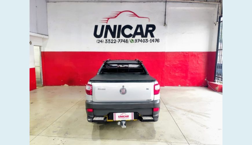 FIAT STRADA FLEX MANUAL 2P - PRATA - 2014 Foto 4 (Grande)