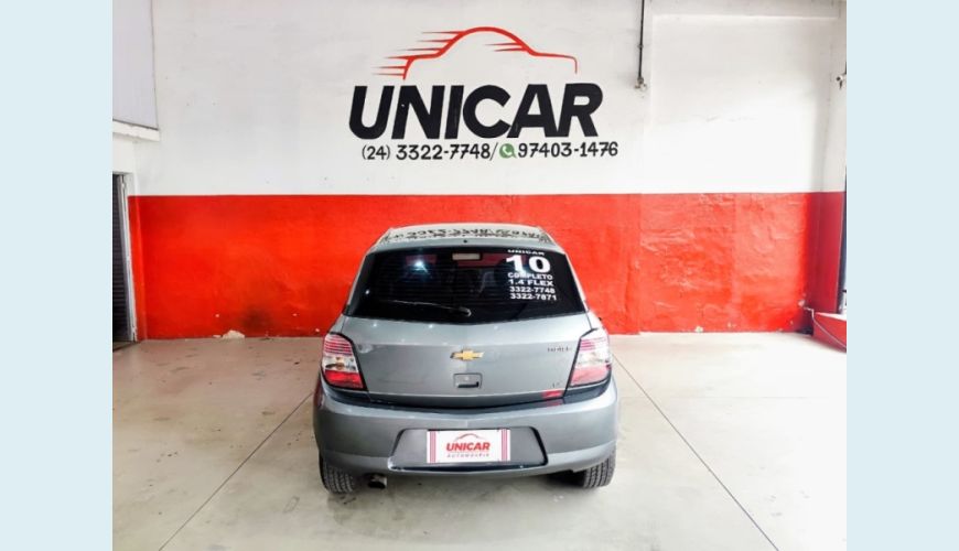 CHEVROLET AGILE FLEX MANUAL 4P - CINZA - 2010 Foto 4 (Grande)