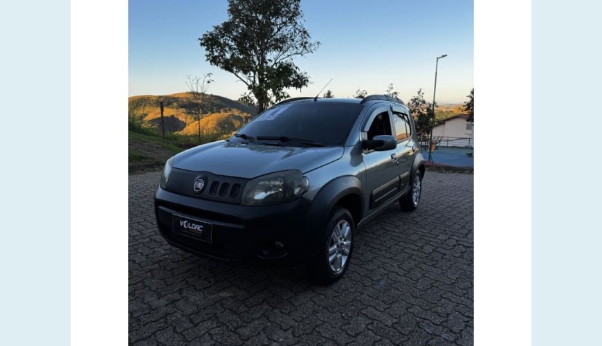 FIAT UNO FLEX MANUAL 5P - CINZA - 2011 Foto 4 (Grande)