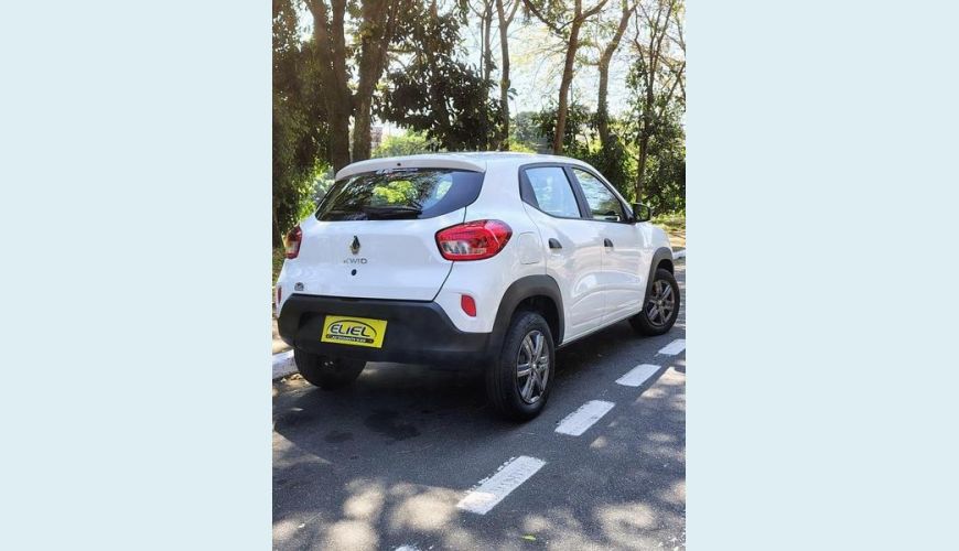 RENAULT KWID ZEN 1.0 FLEX MANUAL 4P - BRANCO - 2025 Foto 4 (Grande)