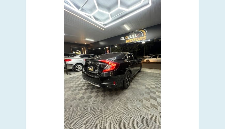 HONDA CIVIC FLEX AUT. 4P - PRETO - 2020 Foto 4 (Grande)