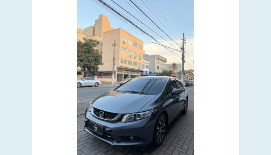 HONDA CIVIC FLEX AUT. 4P - CINZA - 2016 Foto 4 (Grande)