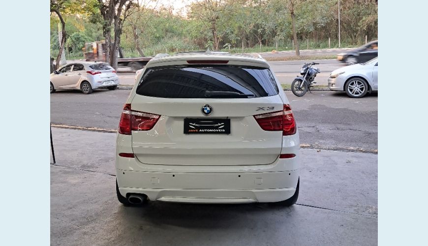 BMW BMW X3 XDRIVE 20I 2.0 FLEX AUT. 4P - BRANCO - 2014 Foto 4 (Grande)