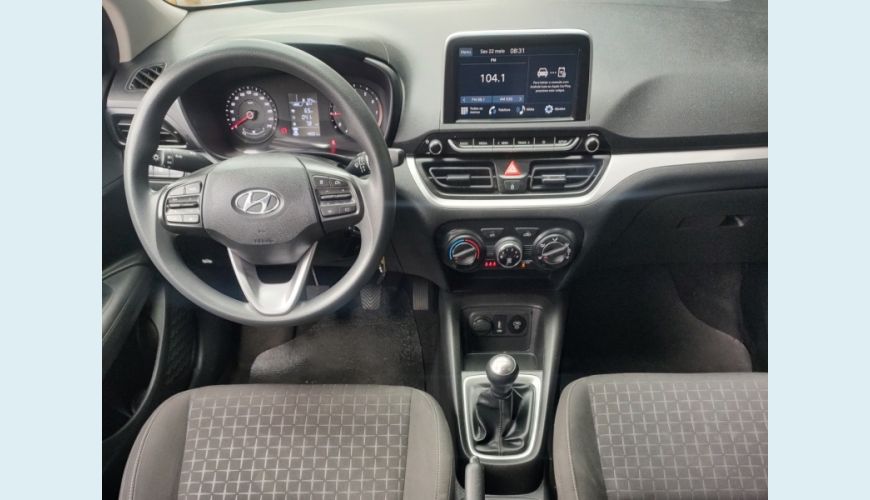 HYUNDAI HB 20 FLEX MANUAL 4P - BRANCO - 2024 Foto 4 (Grande)