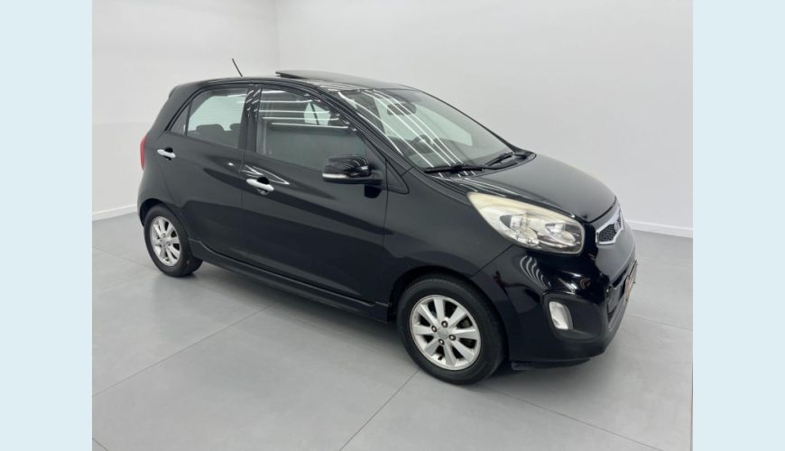 KIA PICANTO EX 1.0 FLEX AUT. 4P - PRETO - 2012 Foto 4 (Grande)