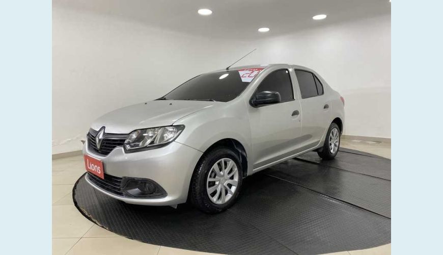 RENAULT LOGAN AUTHENTIQUE 1.0 12V FLEX MANUAL 4P - PRATA - 2020 Foto 4 (Grande)