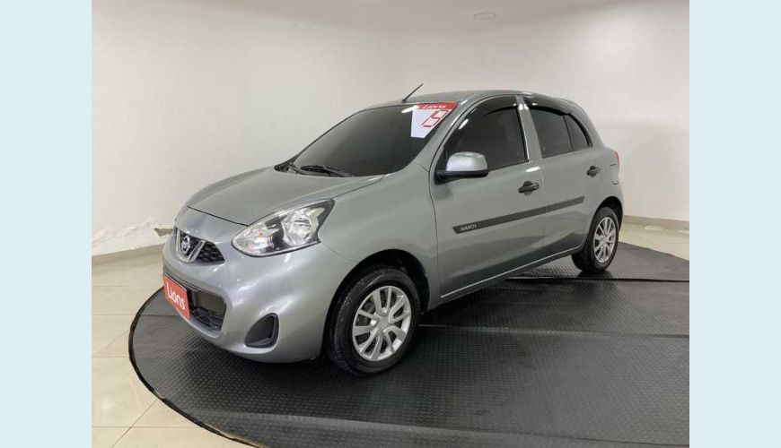 NISSAN MARCH 1.0 12V FLEX MANUAL 4P - CINZA - 2019 Foto 4 (Grande)