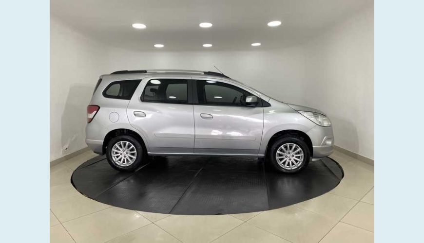 CHEVROLET SPIN LT 5S 1.8 FLEX MANUAL 4P - PRATA - 2015 Foto 4 (Grande)