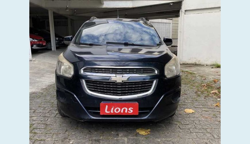CHEVROLET SPIN LT 1.8 FLEX MANUAL 4P - AZUL - 2014 Foto 4 (Grande)