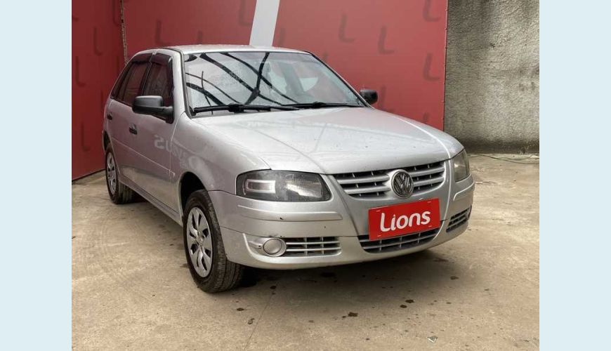VOLKSWAGEN GOL 1.0 TEC FLEX MANUAL 2P - PRATA - 2013 Foto 4 (Grande)