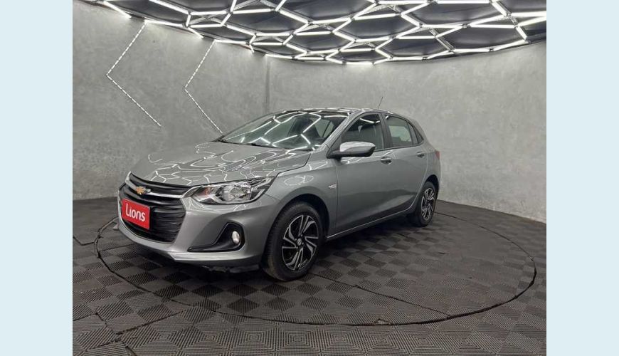 CHEVROLET ONIX LT 1.0 TURBO FLEX MANUAL 4P - PRATA - 2025 Foto 4 (Grande)