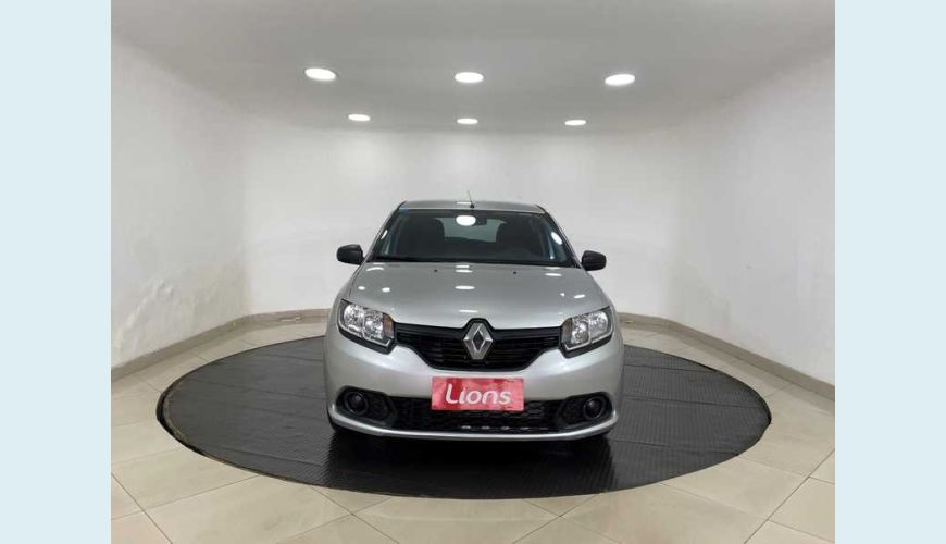 RENAULT SANDERO AUTHENTIQUE 1.0 12V FLEX MANUAL 4P - PRATA - 2018 Foto 4 (Grande)