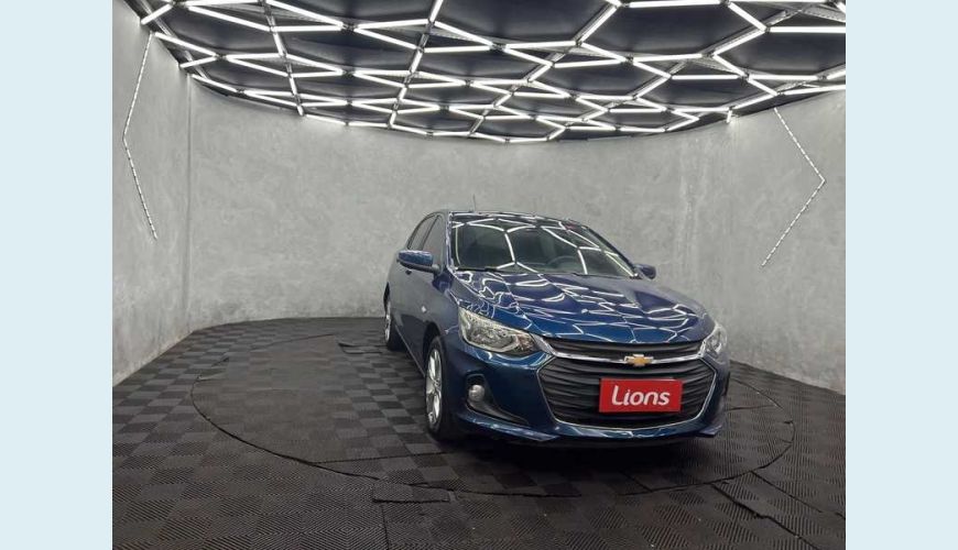 CHEVROLET ONIX PLUS LTZ 1.0 TURBO FLEX AUT. 4P - AZUL - 2024 Foto 4 (Grande)