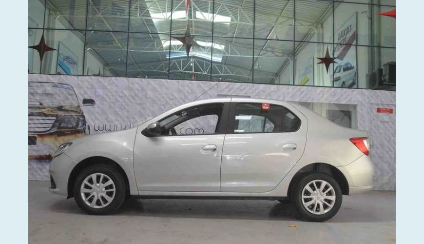 RENAULT LOGAN EXPRESSION 1.6 8V FLEX MANUAL 4P - PRATA - 2017 Foto 4 (Grande)