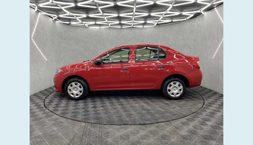 RENAULT LOGAN AUTHENTIQUE 1.0 12V FLEX MANUAL 4P - VERMELHO - 2018 Foto 4 (Grande)