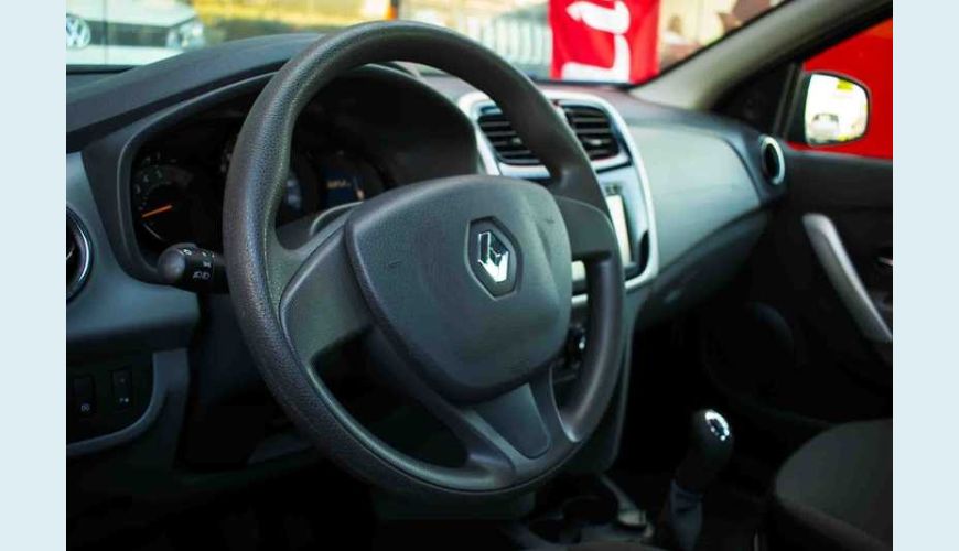 RENAULT LOGAN AUTHENTIQUE 1.0 12V FLEX MANUAL 4P - PRETO - 2018 Foto 4 (Grande)