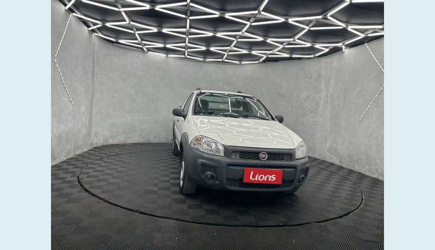 FIAT STRADA WORKING 1.4 FLEX MANUAL 2P - BRANCO - 2016 Foto 4 (Grande)