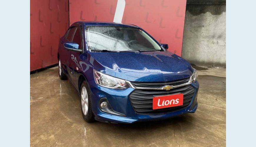 CHEVROLET ONIX PLUS 1.0 LTZ TURBO FLEX AUT. 4P - AZUL - 2021 Foto 4 (Grande)
