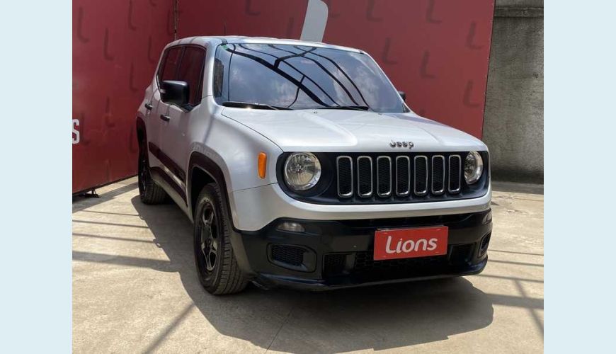 JEEP RENEGADE SPORT 1.8 FLEX MANUAL 4P - PRATA - 2016 Foto 4 (Grande)