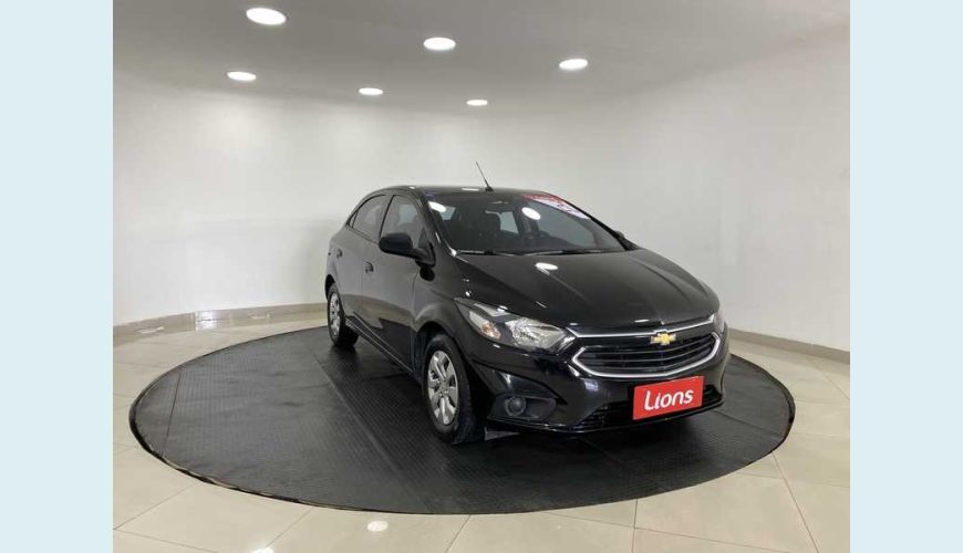 CHEVROLET ONIX 1.0 FLEX MANUAL 4P - PRETO - 2020 Foto 4 (Grande)
