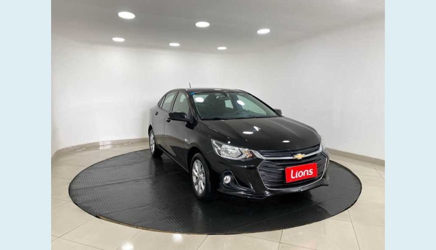 CHEVROLET ONIX PLUS 1.0 LT TURBO FLEX MANUAL 4P - PRETO - 2020 Foto 4 (Grande)