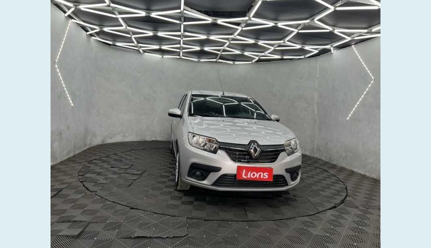 RENAULT LOGAN ZEN 1.0 12V FLEX MANUAL 4P - PRATA - 2021 Foto 4 (Grande)