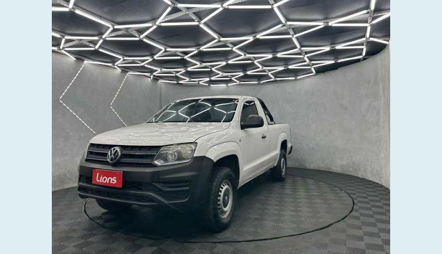 VOLKSWAGEN AMAROK S 4X4 2.0 TDI DIESEL MANUAL 2P - BRANCO - 2018 Foto 4 (Grande)