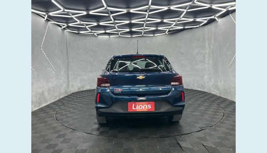 CHEVROLET ONIX 1.0 FLEX MANUAL 4P - AZUL - 2024 Foto 4 (Grande)