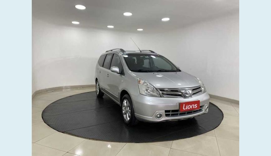 NISSAN LIVINA SL 1.8 16V FLEX AUT. 4P - PRATA - 2013 Foto 4 (Grande)