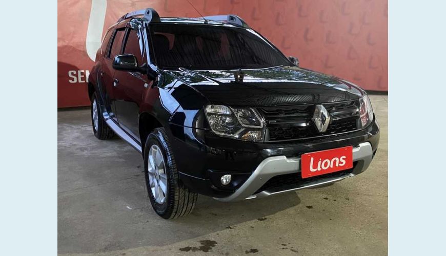 RENAULT RENAULT DUSTER DYNAMIQUE 1.6 16V FLEX MANUAL 4P - PRETO - 2016 Foto 4 (Grande)