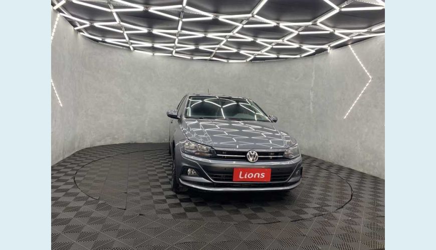 VOLKSWAGEN VOLKSWAGEN VIRTUS COMFORTLINE 1.0 TSI FLEX AUT. 4P - CINZA - 2022 Foto 4 (Grande)