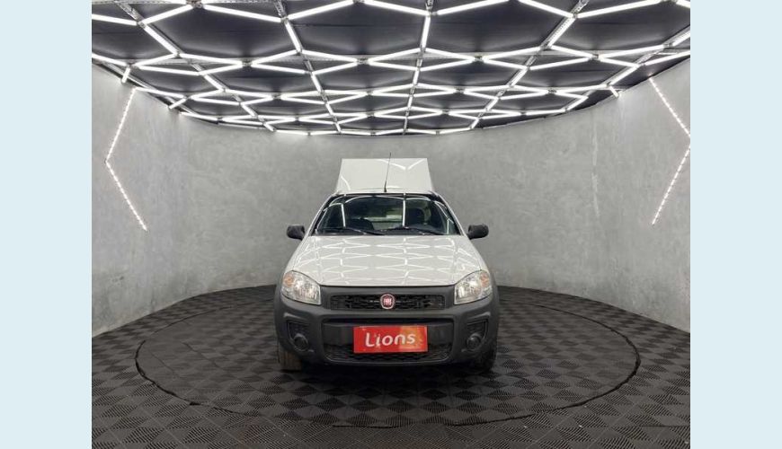 FIAT FIAT STRADA HARD WORKING CS 1.4 FLEX MANUAL 2P - BRANCO - 2020 Foto 4 (Grande)