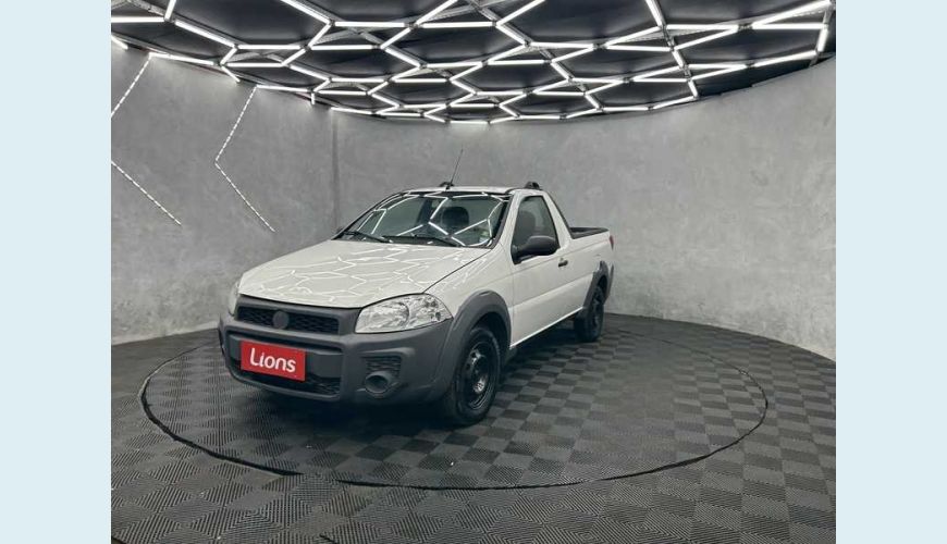 FIAT STRADA HARD WORKING CS 1.4 FLEX MANUAL 2P - BRANCO - 2019 Foto 4 (Grande)