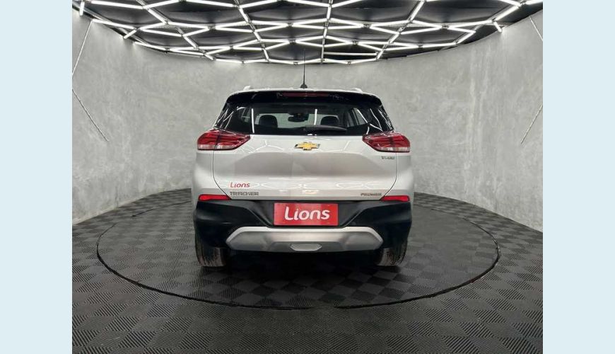 CHEVROLET CHEVROLET TRACKER PREMIER 1.2 TURBO FLEX AUT. 4P - PRATA - 2021 Foto 4 (Grande)