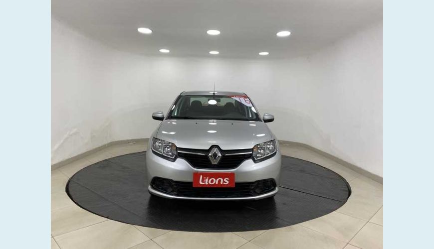RENAULT RENAULT LOGAN EXPRESSION 1.6 8V FLEX MANUAL 4P - PRATA - 2016 Foto 4 (Grande)