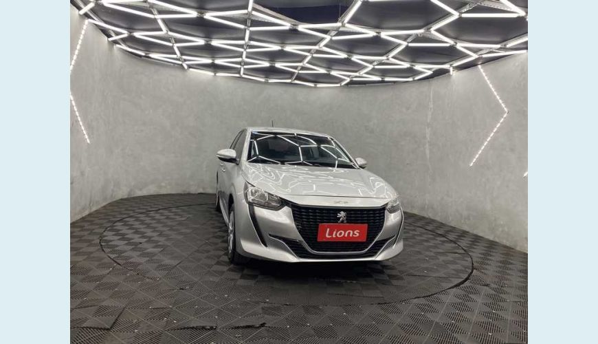 PEUGEOT 208 LIKE 1.6 FLEX MANUAL 4P - PRATA - 2021 Foto 4 (Grande)