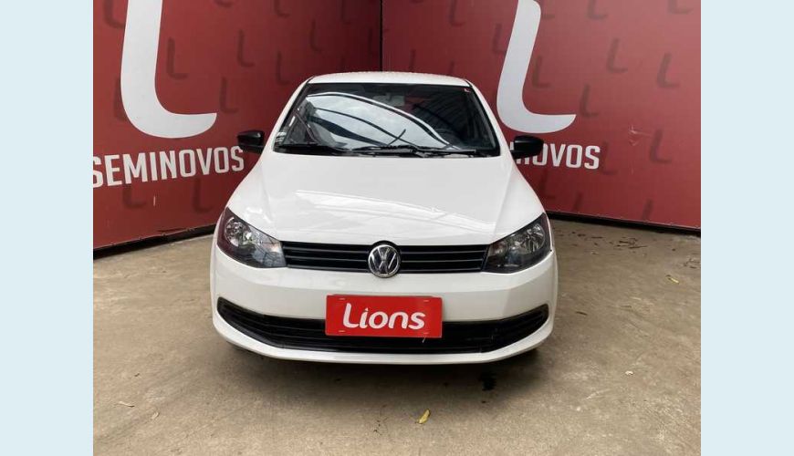 VOLKSWAGEN GOL 1.0 TEC TRENDLINE FLEX 2P - BRANCO - 2015 Foto 4 (Grande)