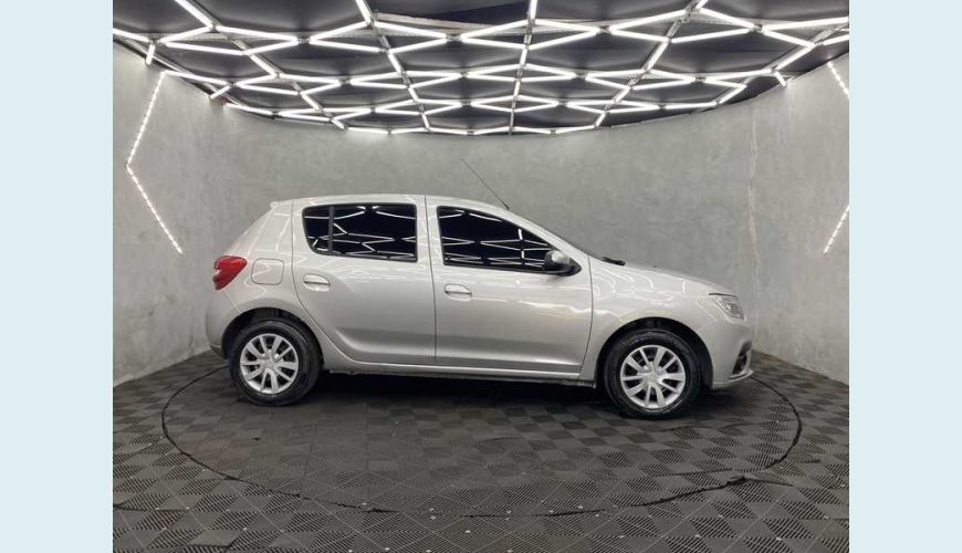 RENAULT SANDERO ZEN 1.0 12V FLEX MANUAL 4P - PRATA - 2020 Foto 4 (Grande)