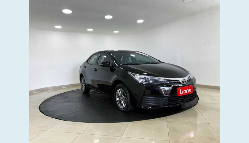 TOYOTA COROLLA GLI UPPER MULTI-DRIVE 1.8 FLEX AUT. 4P - PRETO - 2019 Foto 4 (Grande)