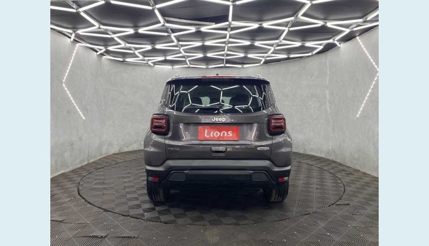 JEEP JEEP RENEGADE LONGITUDE 1.3 TURBO FLEX AUT. 4P - CINZA - 2022 Foto 4 (Grande)
