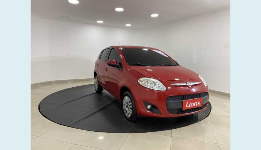 FIAT FIAT PALIO ATTRACTIVE 1.0 8V FLEX MANUAL 4P - VERMELHO - 2013 Foto 4 (Grande)