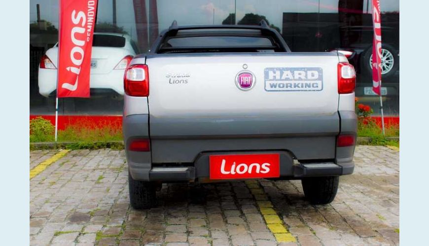 FIAT STRADA HARD WORKING CS 1.4 FLEX MANUAL 2P - PRATA - 2018 Foto 4 (Grande)