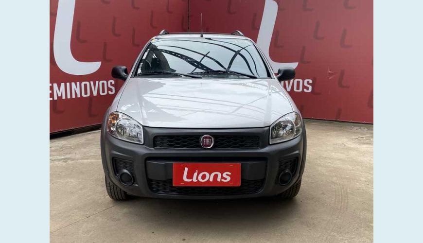 FIAT STRADA WORKING 1.4 FLEX MANUAL 2P - PRATA - 2014 Foto 4 (Grande)