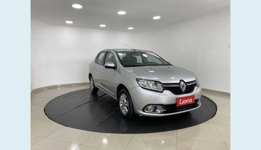 RENAULT LOGAN EXPRESSION 1.6 8V FLEX AUT. 4P - PRATA - 2017 Foto 4 (Grande)