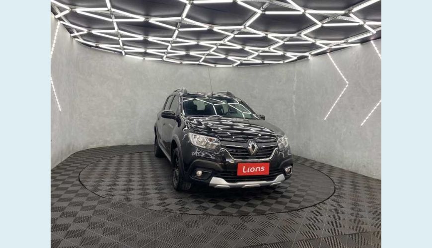 RENAULT RENAULT SANDERO STEPWAY ZEN 1.6 16V FLEX MANUAL 4P - PRETO - 2021 Foto 4 (Grande)