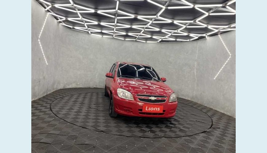 CHEVROLET CHEVROLET CELTA LT 1.0 FLEX MANUAL 4P - VERMELHO - 2014 Foto 4 (Grande)