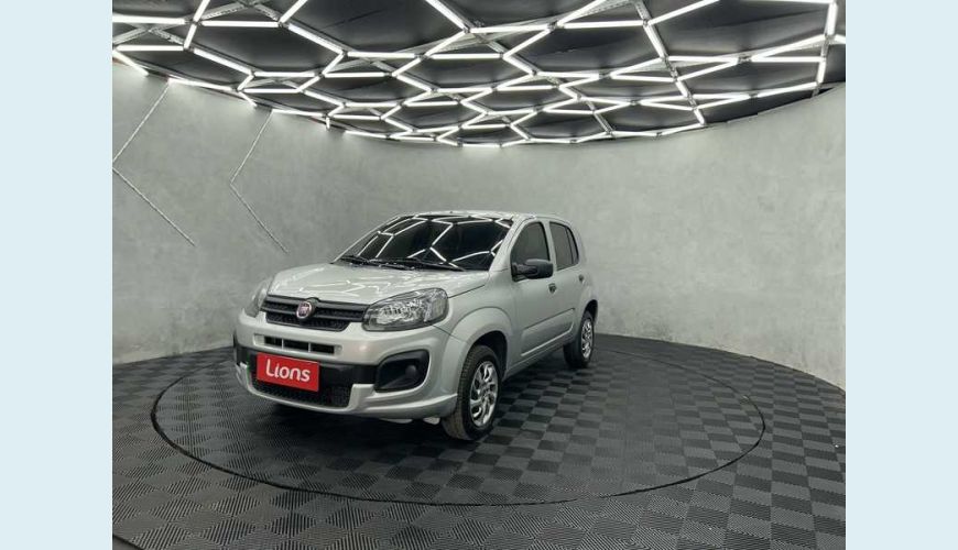 FIAT FIAT UNO ATTRACTIVE 1.0 8V FLEX MANUAL 4P - PRATA - 2021 Foto 4 (Grande)