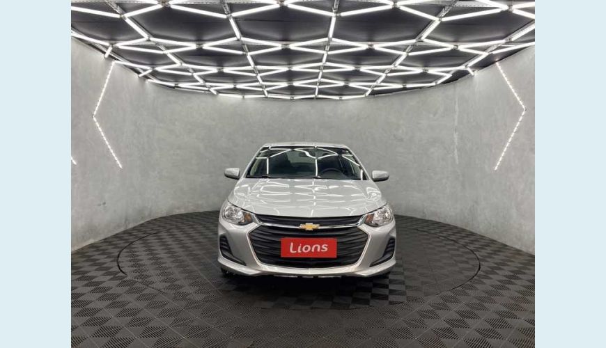 CHEVROLET CHEVROLET ONIX PLUS LT 1.0 FLEX MANUAL 4P - PRATA - 2021 Foto 4 (Grande)